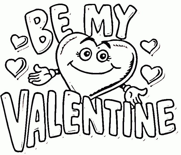 Valentine’s Day 43 Cool Coloring Page