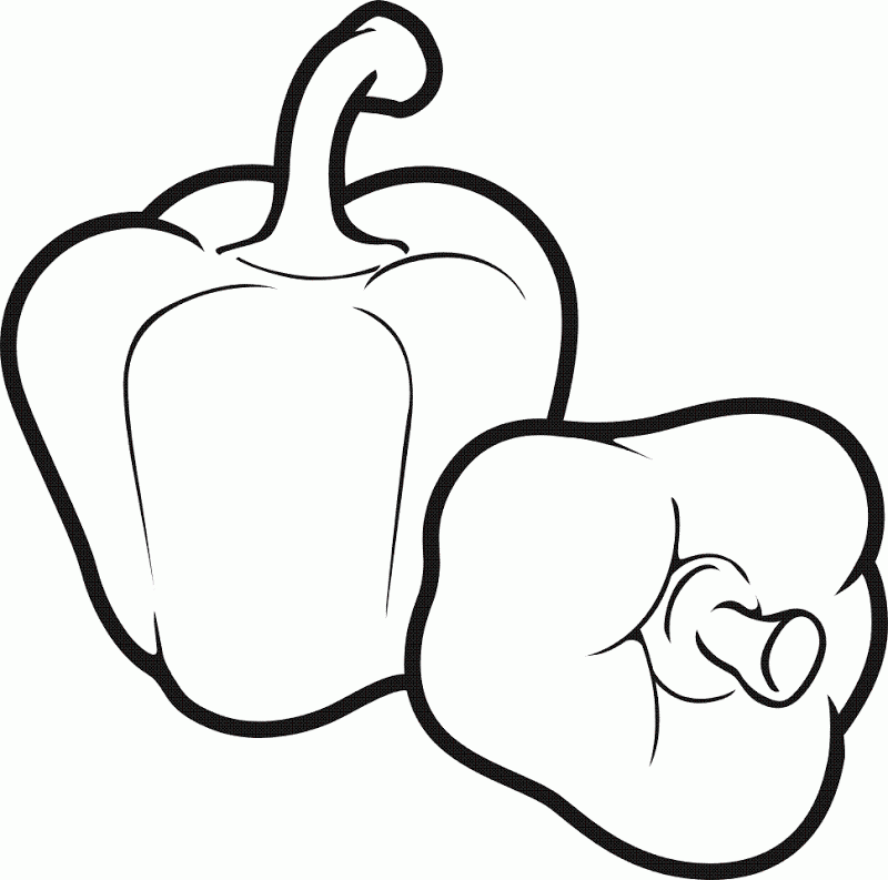 Vegetables 41 For Kids Coloring Page