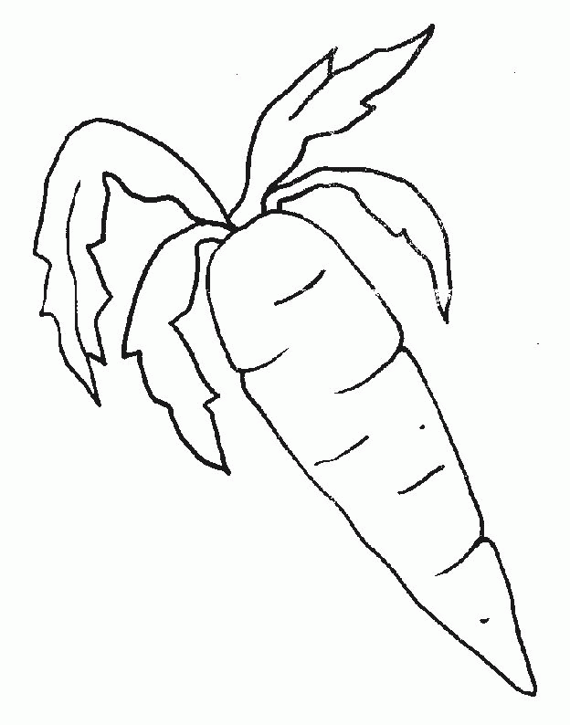 Cool Vegetables 51 Coloring Page