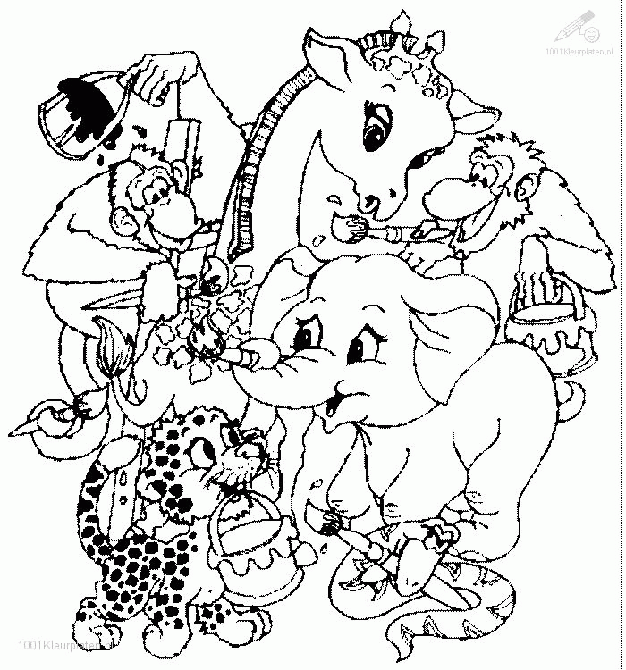 Cool Wild Animal 11 Coloring Page