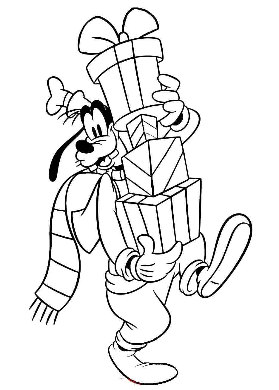 Pyramid Of Gifts From Pluto Coloring Page