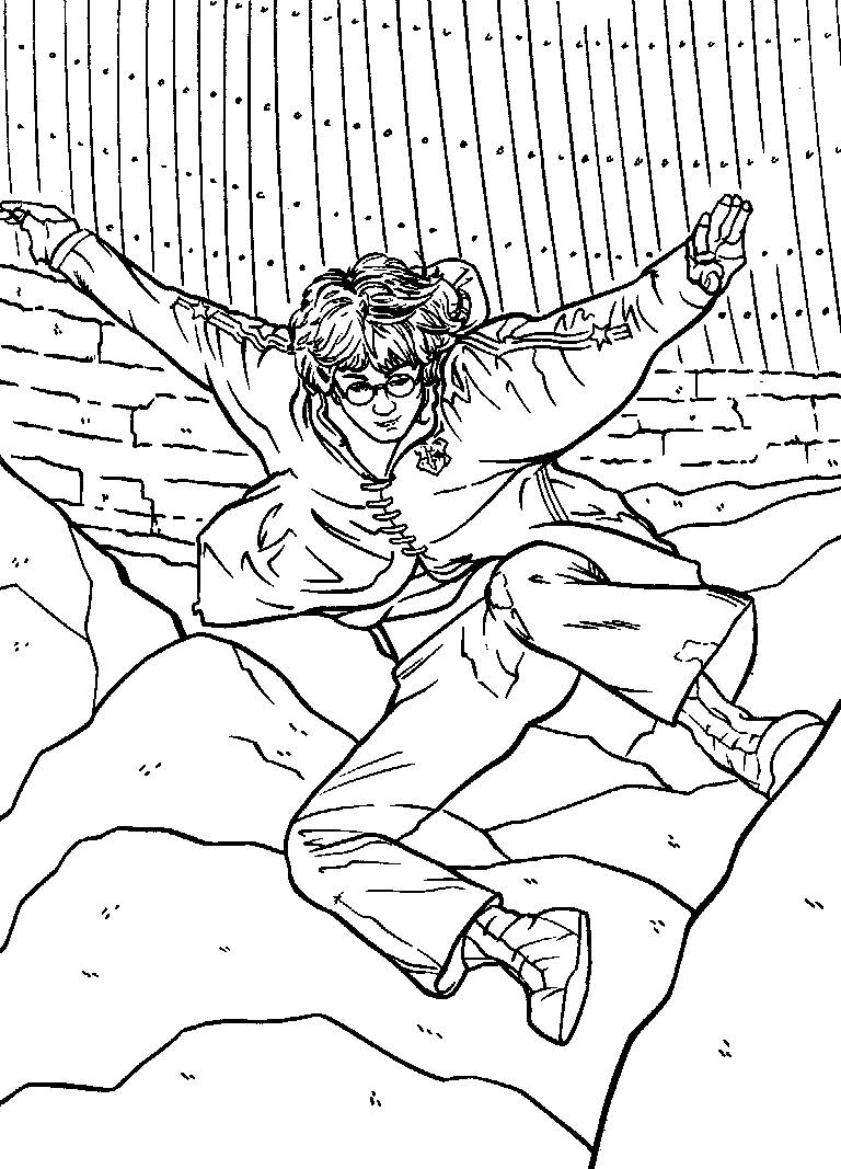 Harry Potters Printable Coloring Pages Coloring Cool
