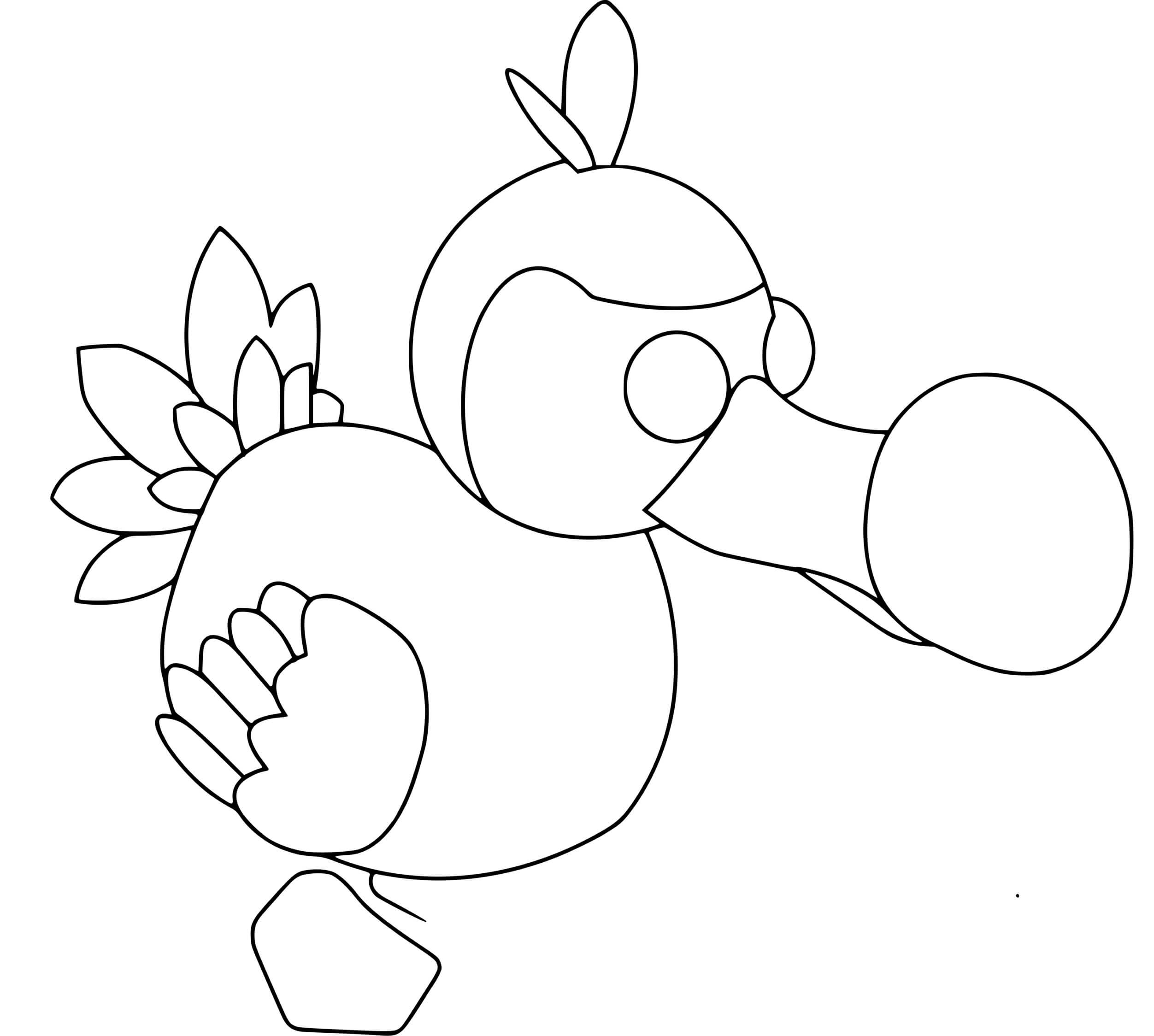 Roblox Adopt Me Dodo Coloring Pages - Coloring Cool