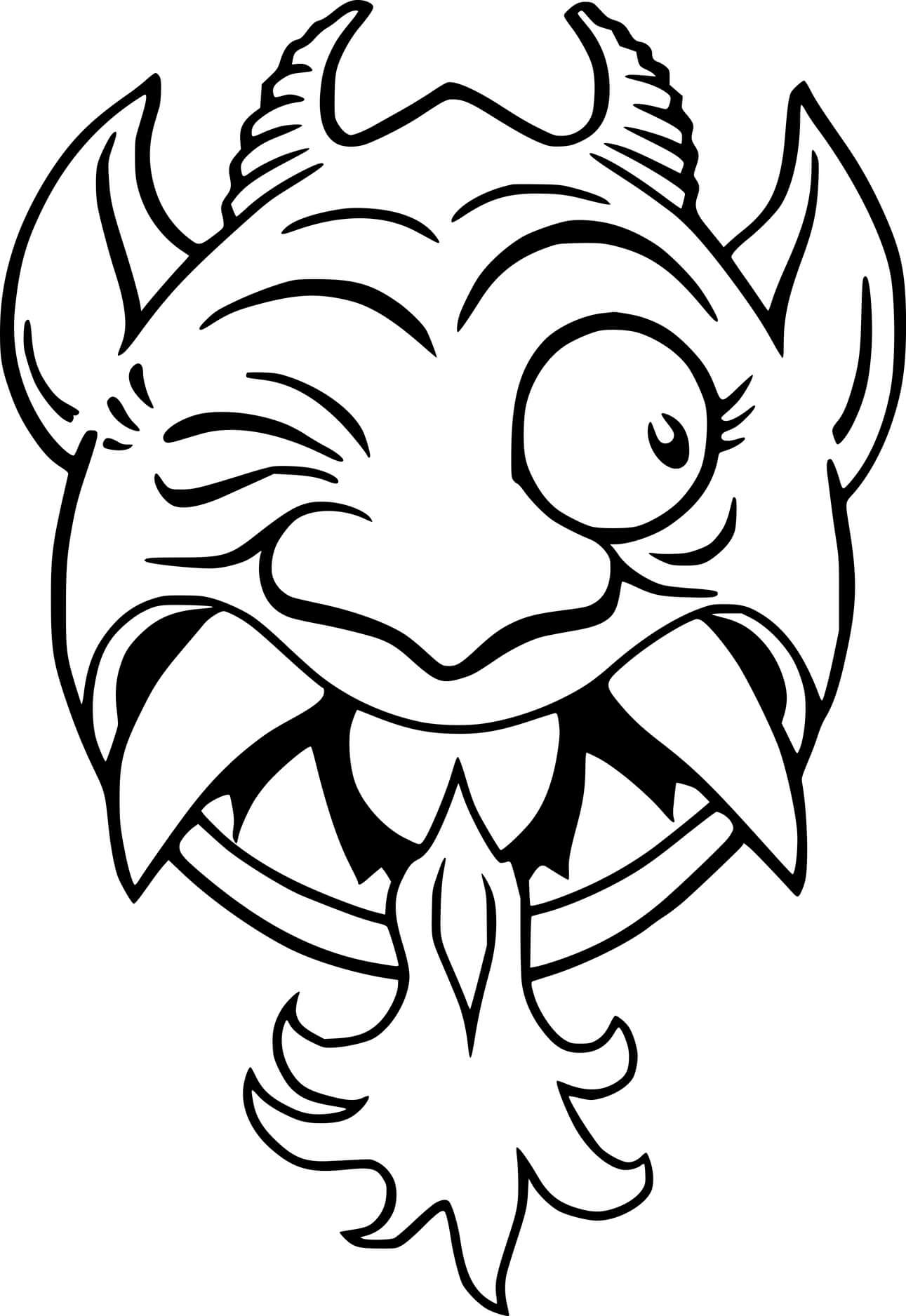 Monster Coloring Pages - Coloring Cool