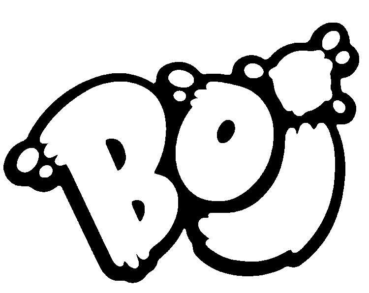 Boj Logo Coloring Pages - Coloring Cool