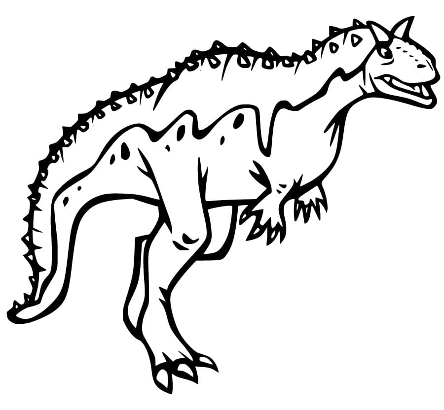 Dinosaur Carnotaurus. 