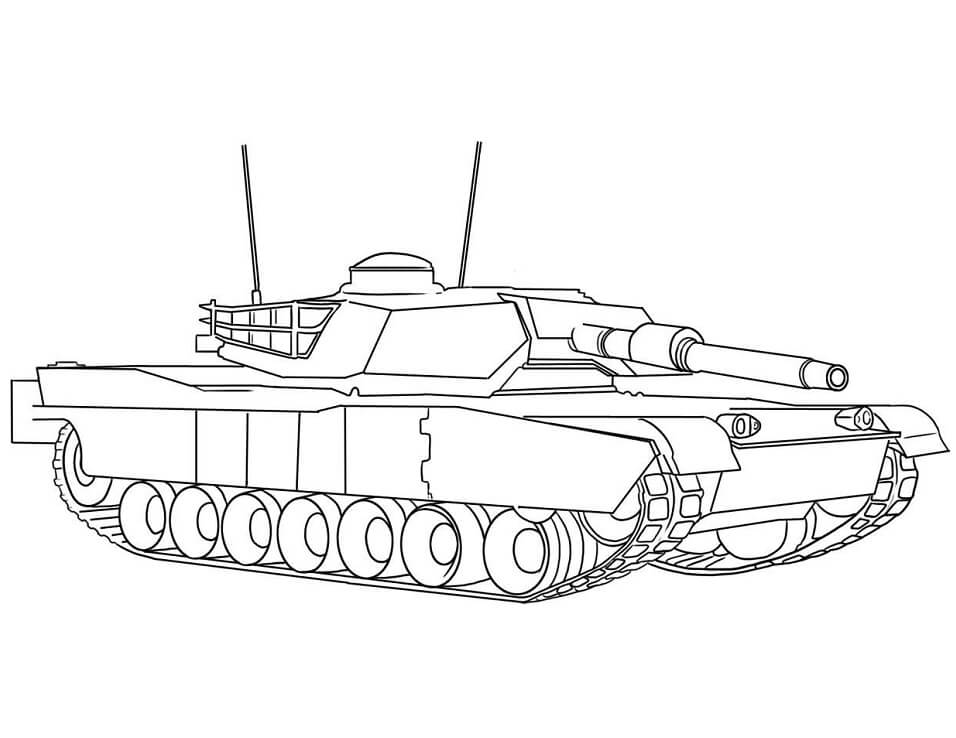 Cool Tank Coloring Pages - Coloring Cool
