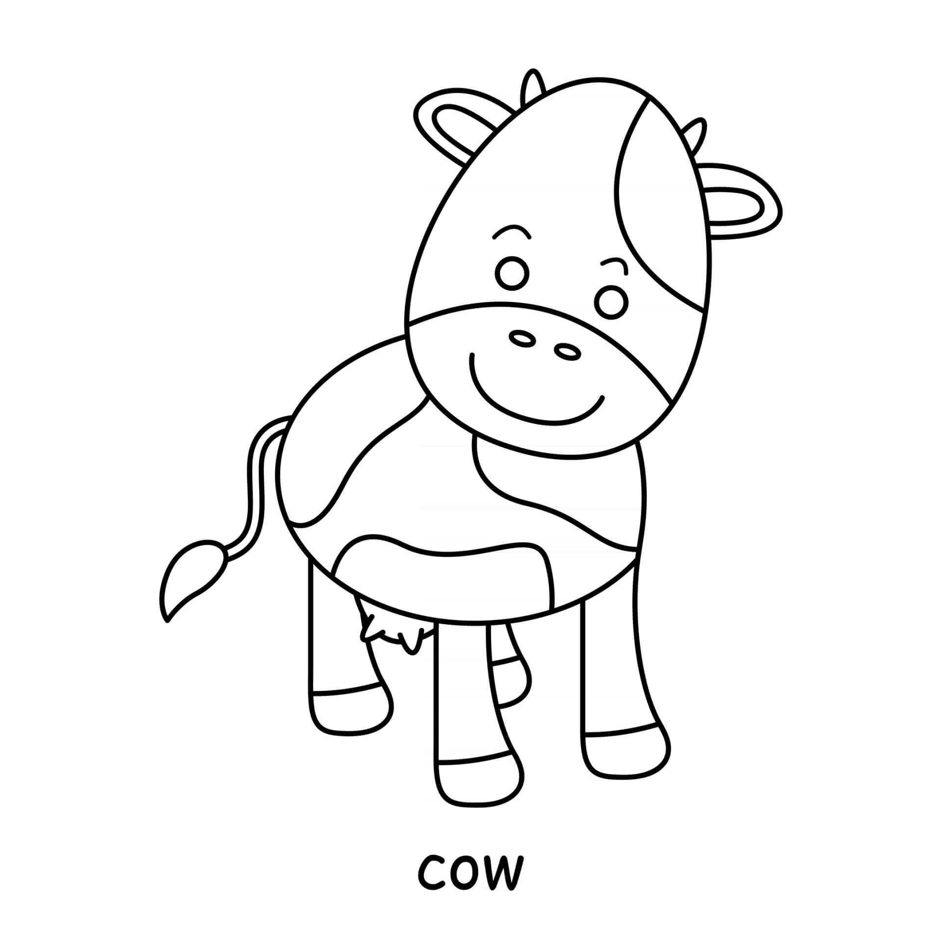 Cow Coloring Pages - Coloring Cool