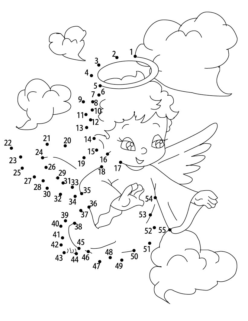 easy-dot-to-dot-angel-coloring-pages-coloring-cool