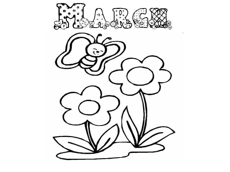 8 march worksheets for kids