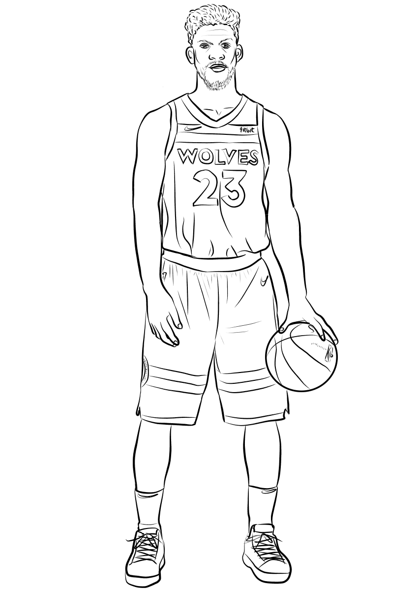 Jimmy Butler Coloring Pages - Coloring Cool