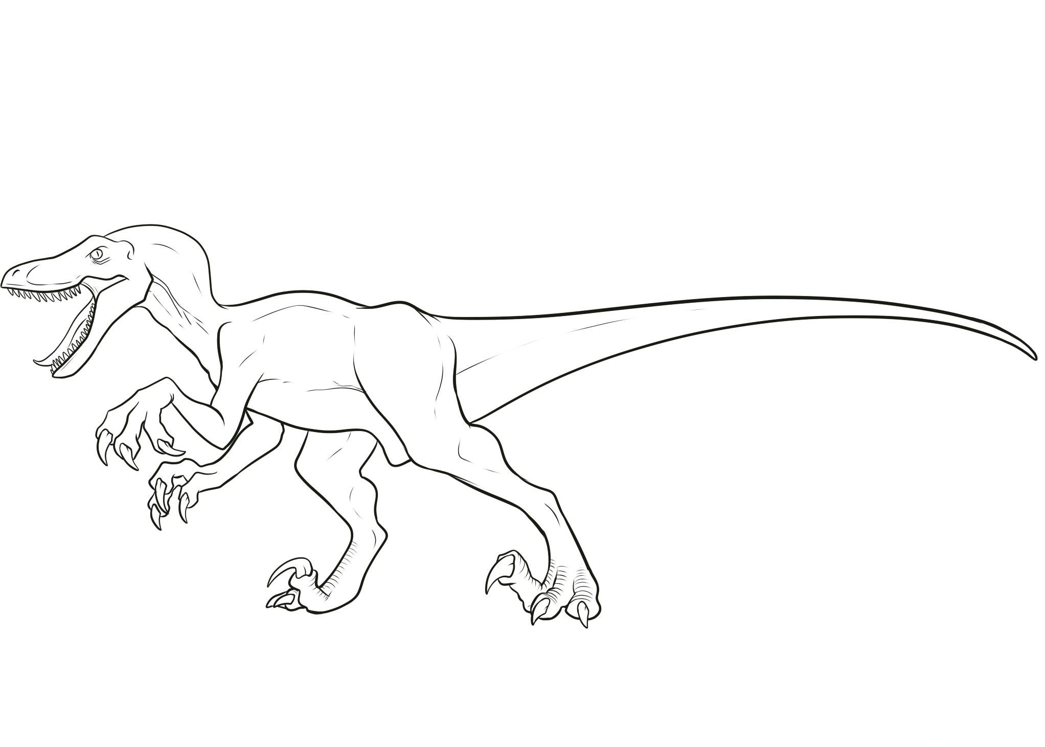Jurassic World Coloring Pages.