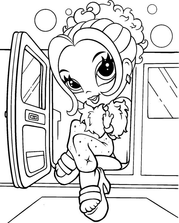 Lisa Frank Coloring Pages - Coloring Cool