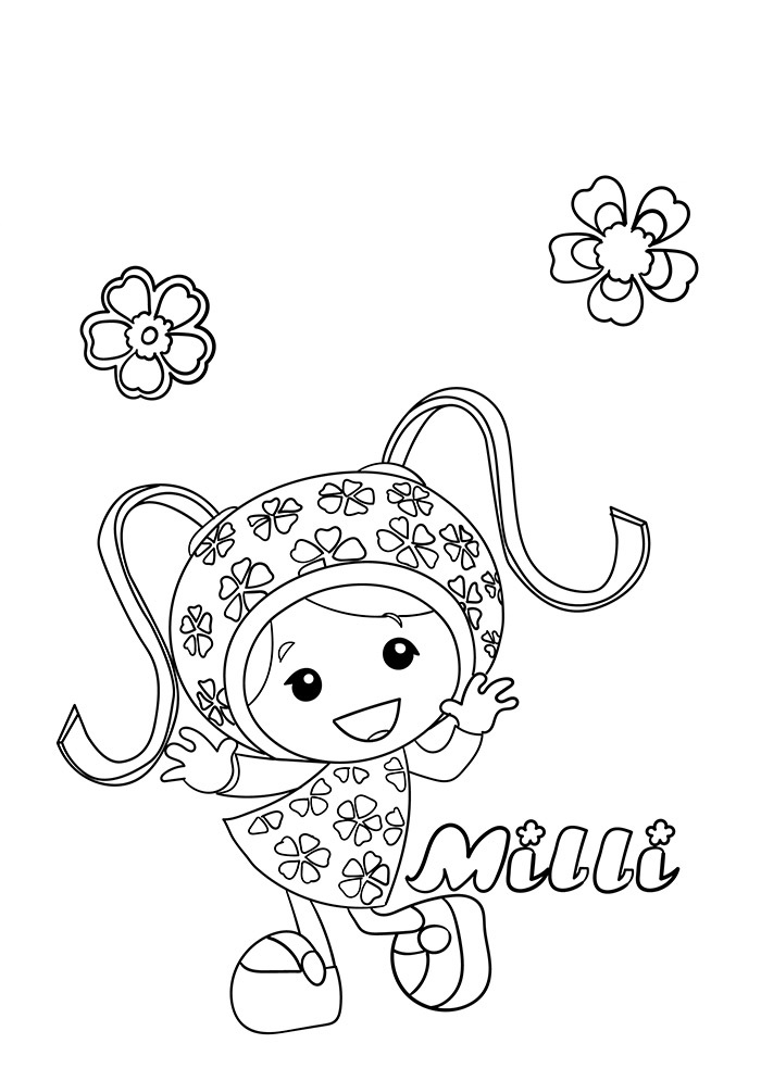 Milli Coloring Pages - Coloring Cool