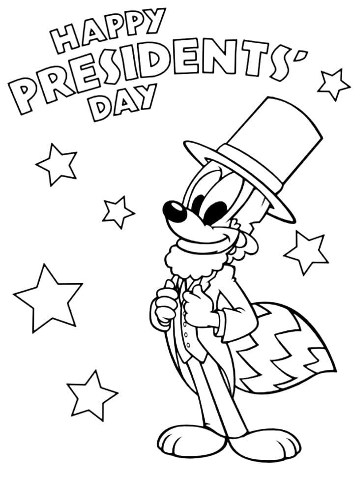 Presidents Day 5 Coloring Pages - Coloring Cool