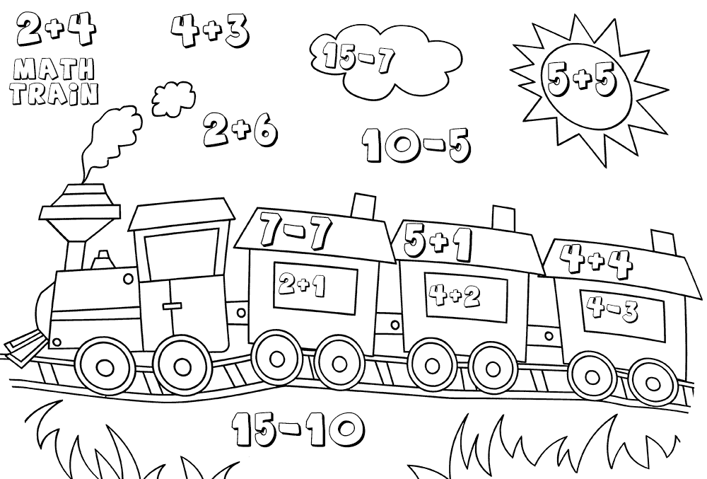 Printable Kindergarten Math Worksheets Coloring Pages Coloring Cool