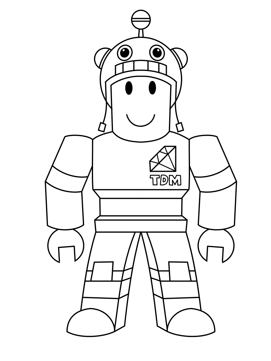 Roblox Looking For Diamond Coloring Pages - Coloring Cool