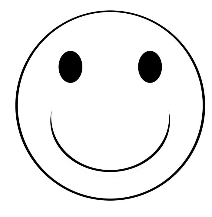Smile Emoji 2 Coloring Pages - Coloring Cool