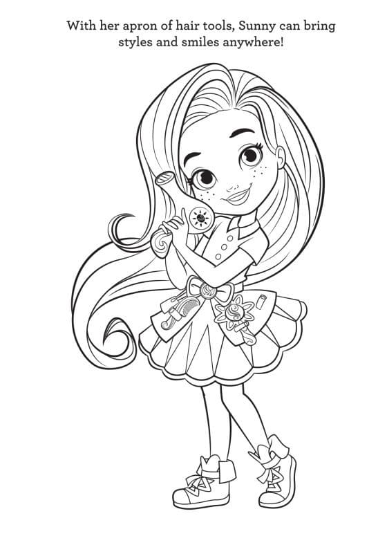 Sunny from Sunny Day Coloring Pages - Coloring Cool