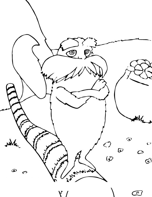 The Lorax Coloring Pages - Coloring Cool
