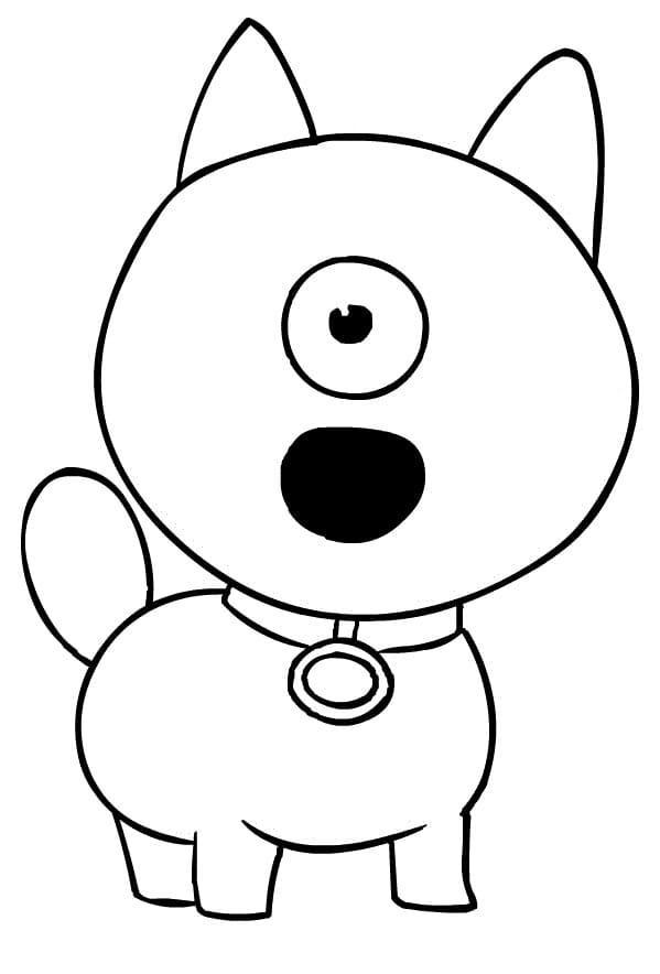 Ugly Dog from UglyDolls Coloring Pages - Coloring Cool