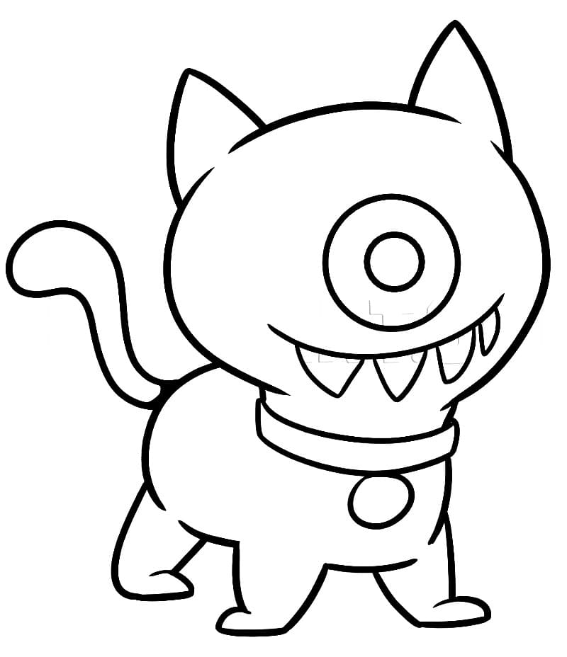 Ugly Dog UglyDolls Coloring Pages - Coloring Cool