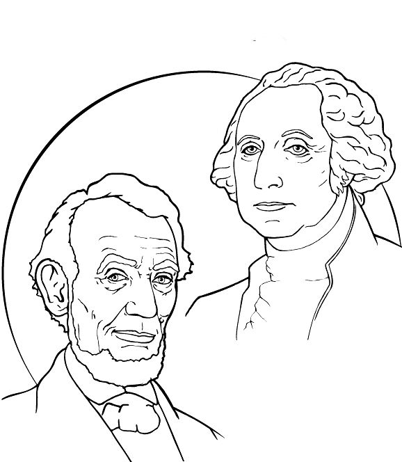 Famous Abraham Lincoln Coloring Pages - Coloring Cool
