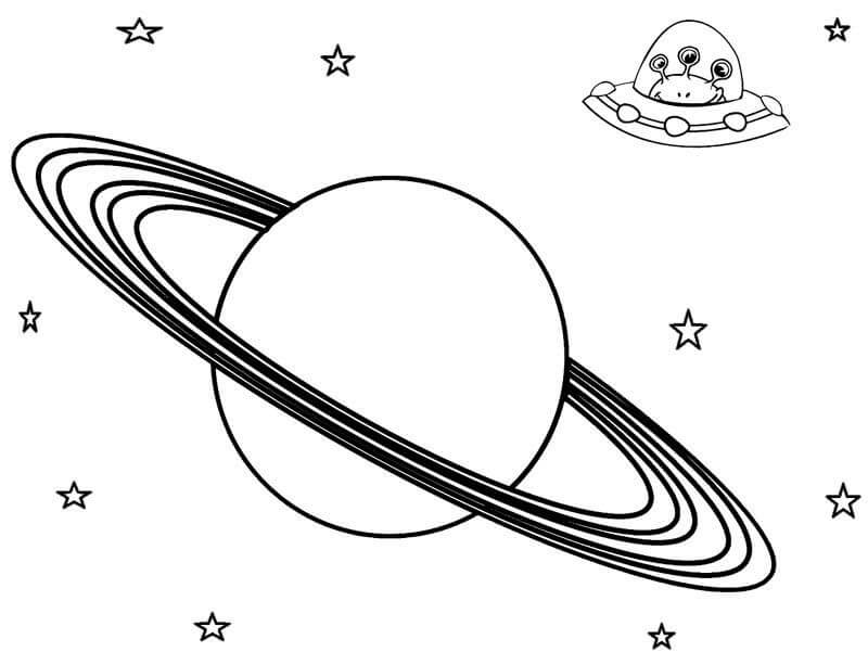 Alien and Saturn