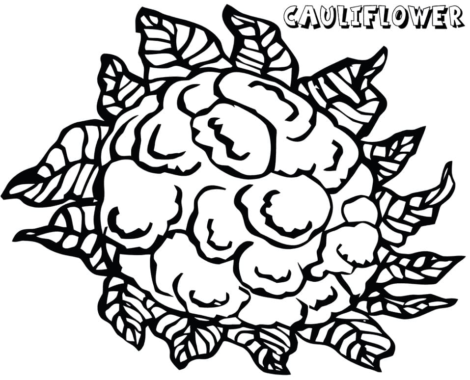 Cauliflower to Print