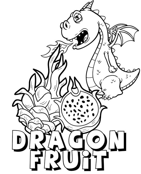 Dragon and Dragon Fruit
