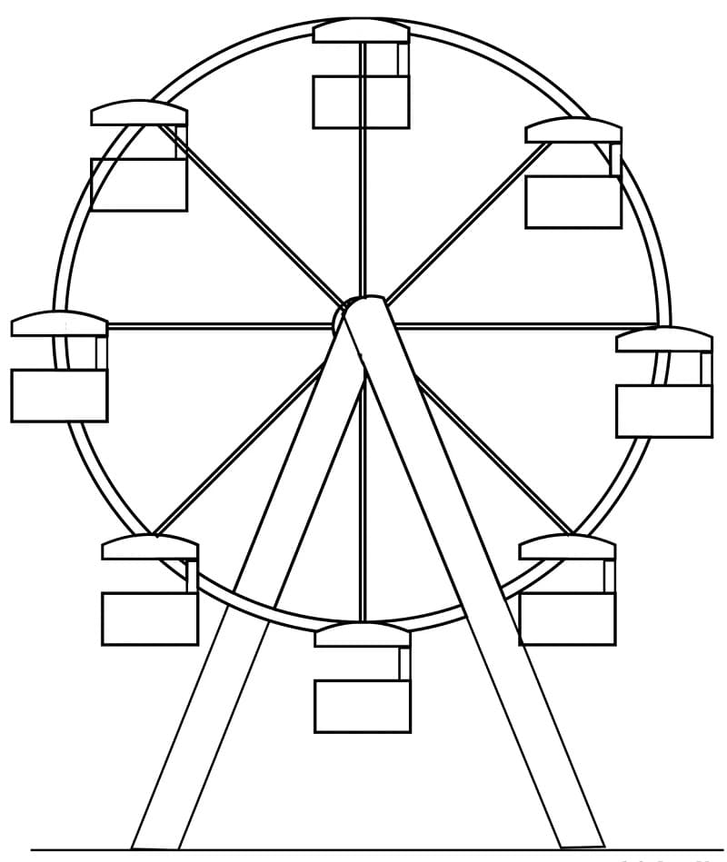 Ferris Wheel Printable