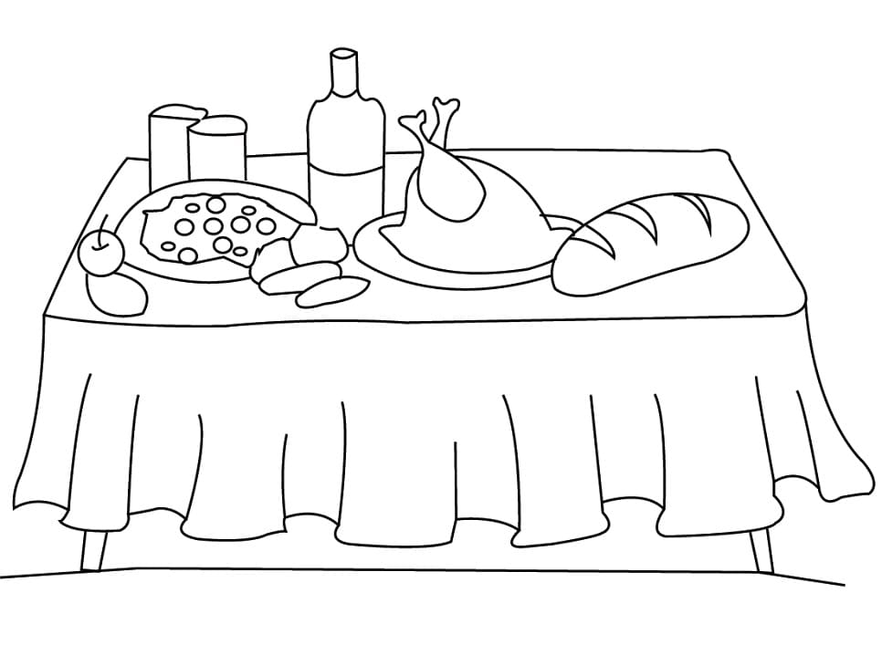 Foods on Table