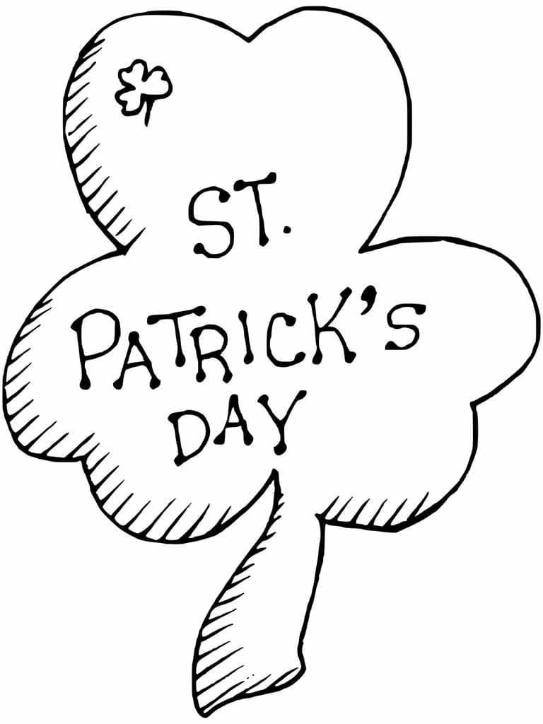 Free St. Patrick’s Day Shamrock