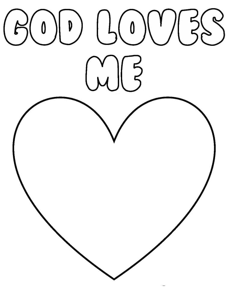 God Loves Me with Heart
