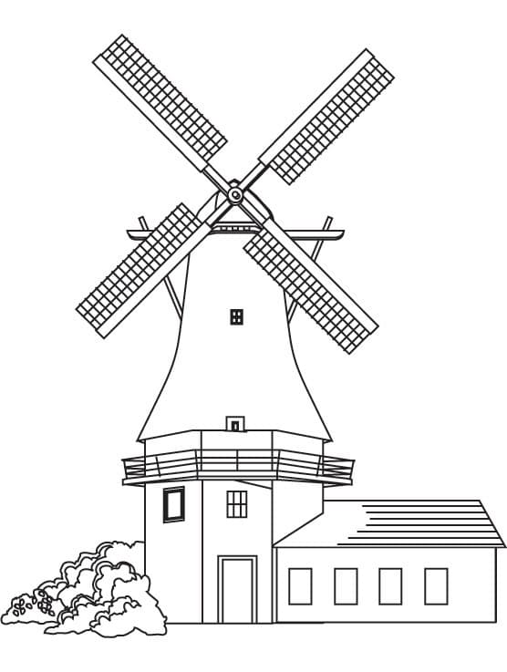 Huge Windmill