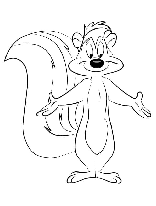 Pepé Le Pew from Looney Tunes