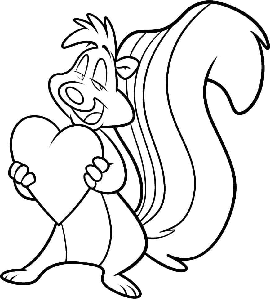 Pepé Le Pew with Heart