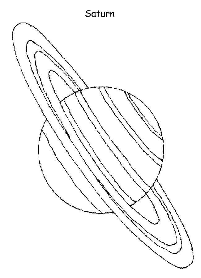 Planet Saturn 1