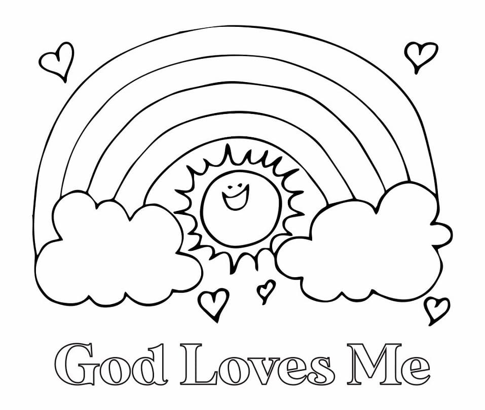 Printable God Loves Me