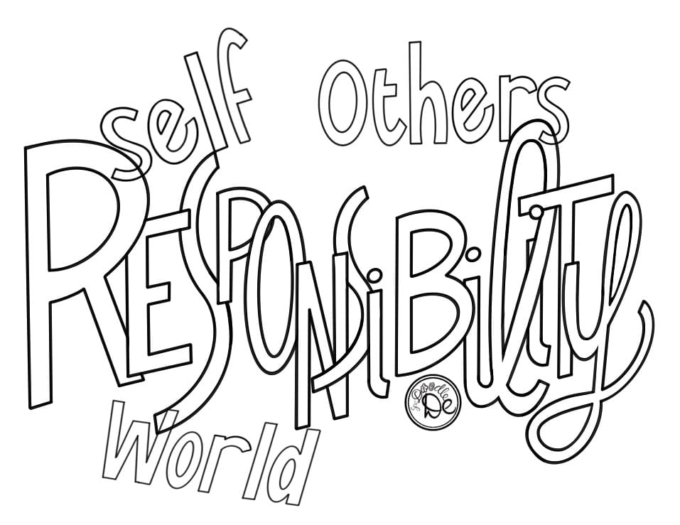 responsibility free printable coloring pages coloring cool