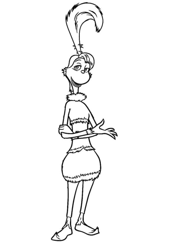 Sally O’Malley Coloring Page