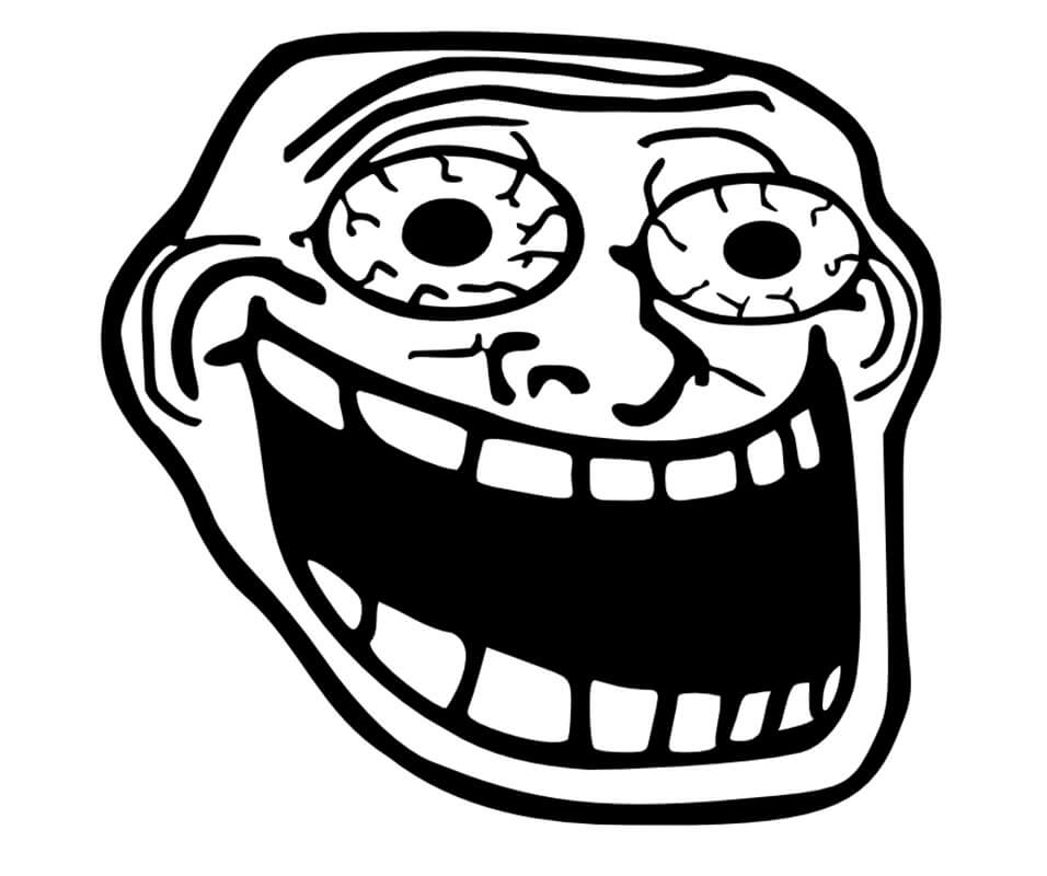 Scary Troll Face