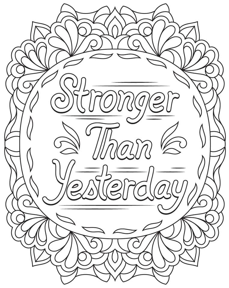 Stronger Than Yesterday