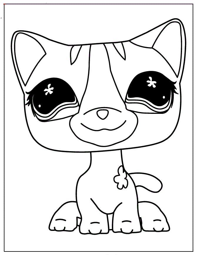 Nice Littlest Pet Shop Cool Coloring Page