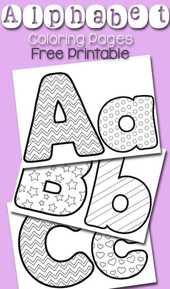 Coloring ABC For Free Coloring Page