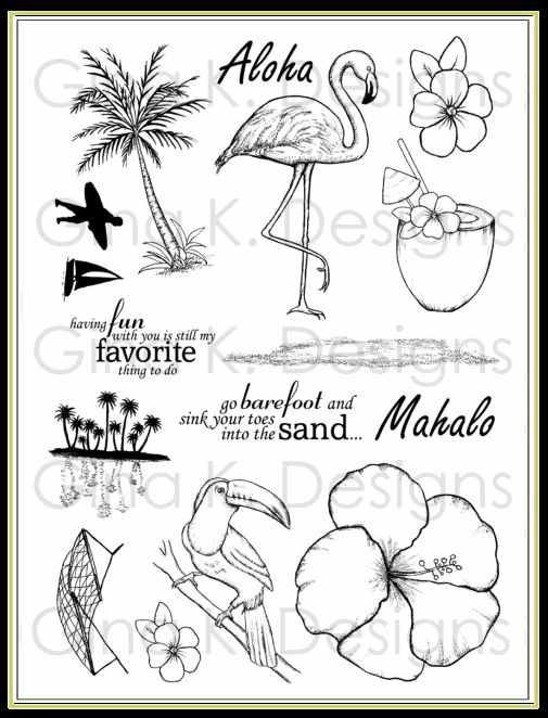 Favorite Aloha Coloring Page