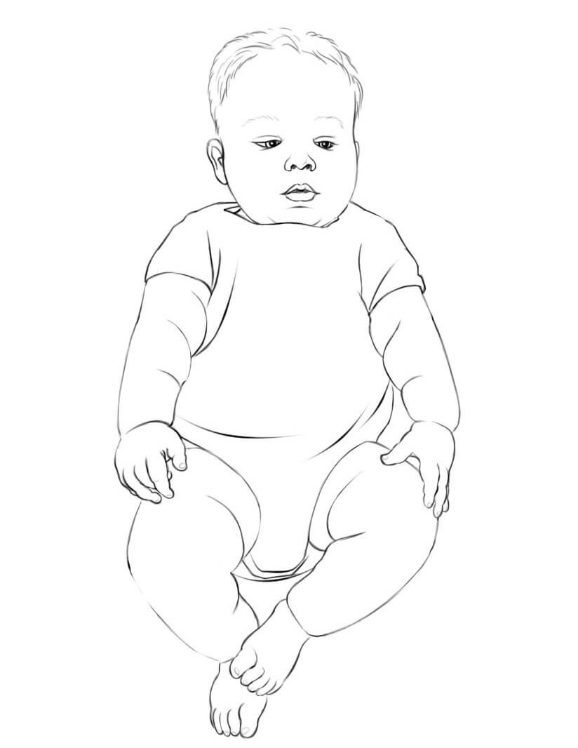 Baby With Bodysuit