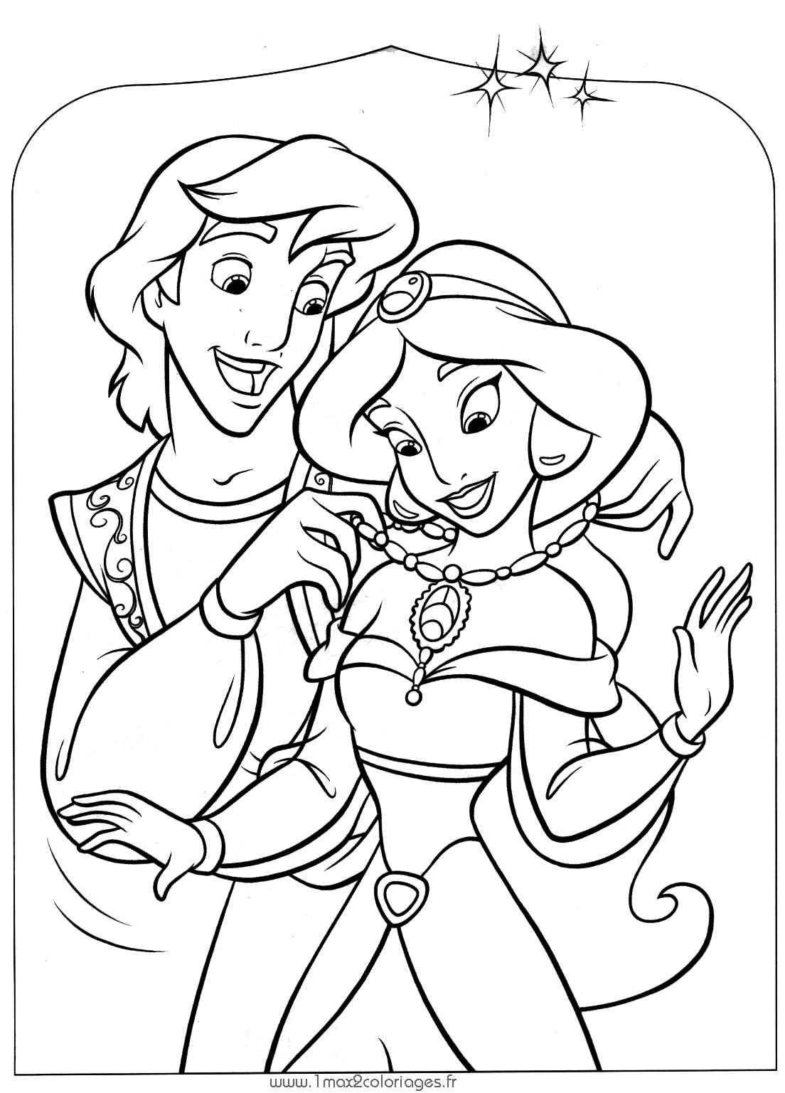 Gif For Jasmine Coloring Page