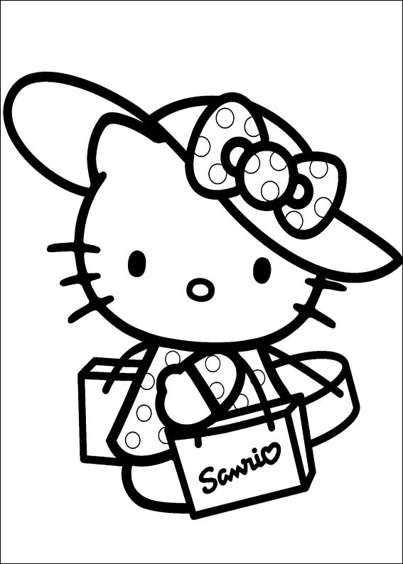 Hello Kitty With Nice Hat