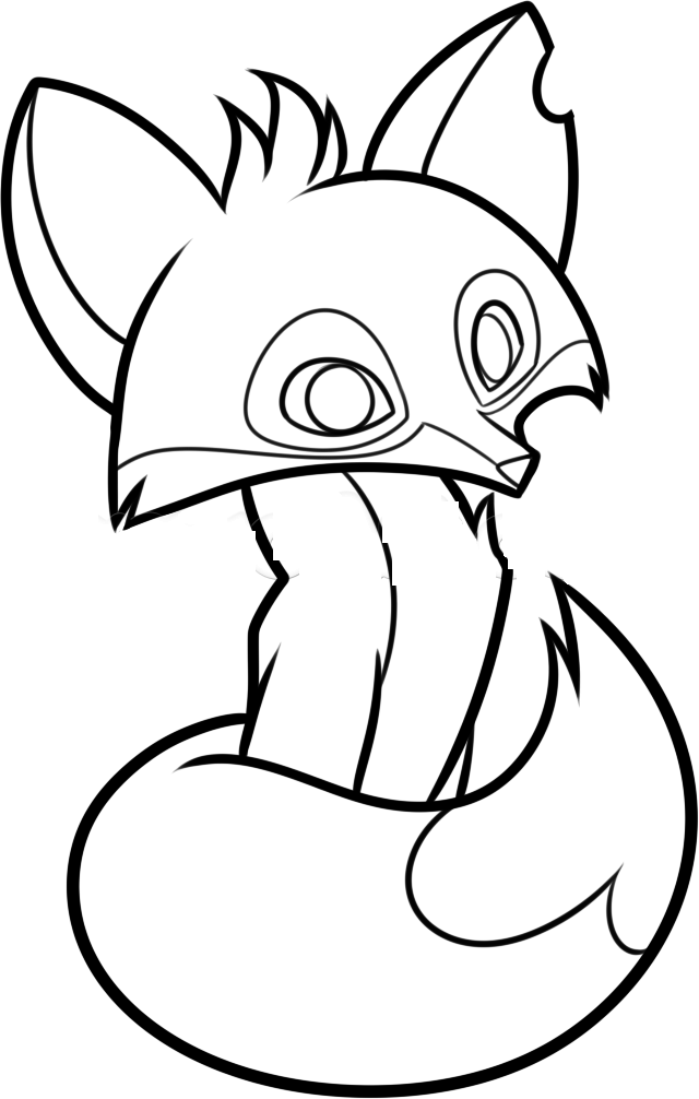 New Animal Jam Foxes Drawings